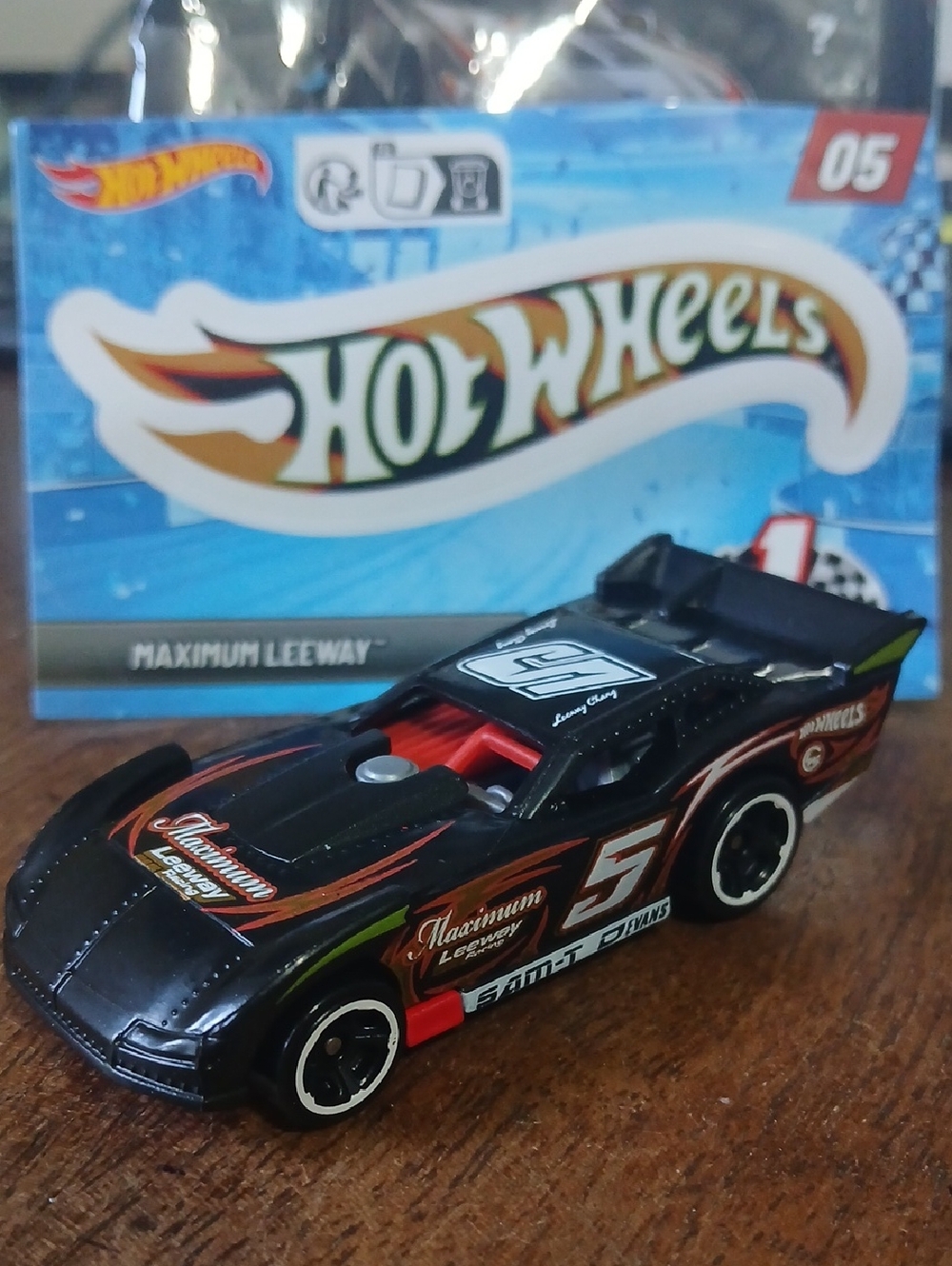 Maximum Leeway- Hot Wheels Black & Red Race Car
